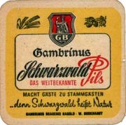 1880: Германия, Gambrinus-Brau Nagold (Германия)