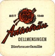 3450: Germany, Adlerbrau Dellmensingen