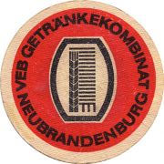 9687: Германия, Neubrandenburg VEB Getrankekombinat 