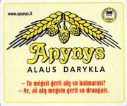 19471: Lithuania, Apynys