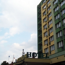 Гостиница Wieniawa и вид из номера 7-го этажа