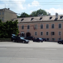 Дом, в котором жил Моцарт в 1773-80 г.