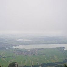 Баварская долина в тумане
