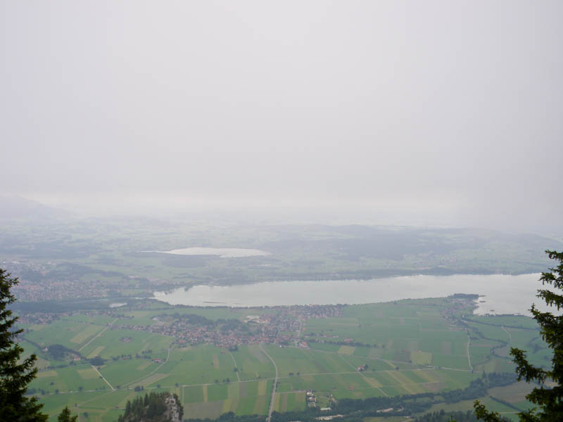 Баварская долина в тумане