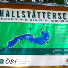 Схема озера Хальштаттерзее