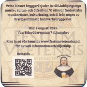 37438: Vreta Kloster bryggeri, 93x93 mm