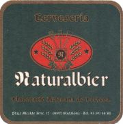 37551: Naturalbier, 90x90 mm