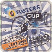 37580: Foster's (Germany), 93x93 mm