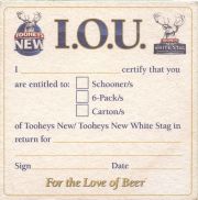 37636: Tooheys, 95x96 mm