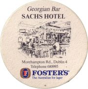 37679: Foster's (Ireland), 107x107 mm