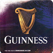 37698: Ireland, Guinness, 89x89 mm