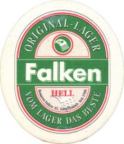 37727: Falkenbier, 87x100 mm
