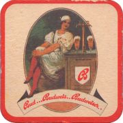 37968: Budweiser Budvar, 90x90 mm