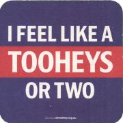 38051: Tooheys, 95x95 mm