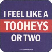 38052: Tooheys, 95x95 mm