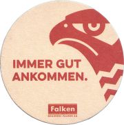 38160: Falkenbier, 103x103 mm