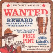38417: Labatt's, 101x101 mm
