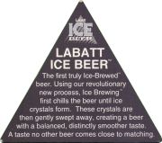 38419: Labatt's, 135x119 mm