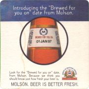 38433: Molson, 89x89 mm