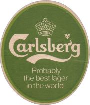 38467: Carlsberg, 82x95 mm