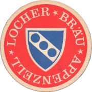 38607: Locher Bräu, 105x105 mm