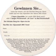 38726: Buergerbrau Bad Reichenhall, 100x100 mm