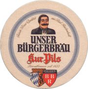 38727: Germany, Buergerbrau Bad Reichenhall, 90x91 mm