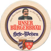 38728: Germany, Buergerbrau Bad Reichenhall, 90x90 mm