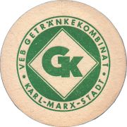 38751: Karl-Marx-Stadt VEB Getrankekombinat, 108x107 mm