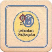 38875: Germany, Hofbrauhaus Berchtesgaden, 90x90 mm