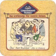 38974: Loewenbrauerei Passau, 93x93 mm