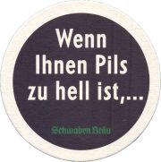 39074: Schwaben Brau, 107x107 mm