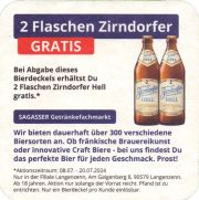 39102: Zirndorfer, 93x93 mm