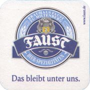 39135: Germany, Faust, 90x90 mm