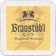 39139: Darmstädter Privatbrauerei Rummel, 91x91 mm