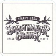 39159: Stadtmauer Brauer, 93x93 mm