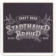 39160: Stadtmauer Brauer, 93x93 mm