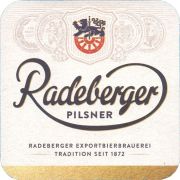 39163: Radeberger, 93x93 mm