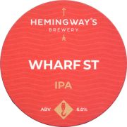 39515: Hemingway's Brewery, 96x96 mm